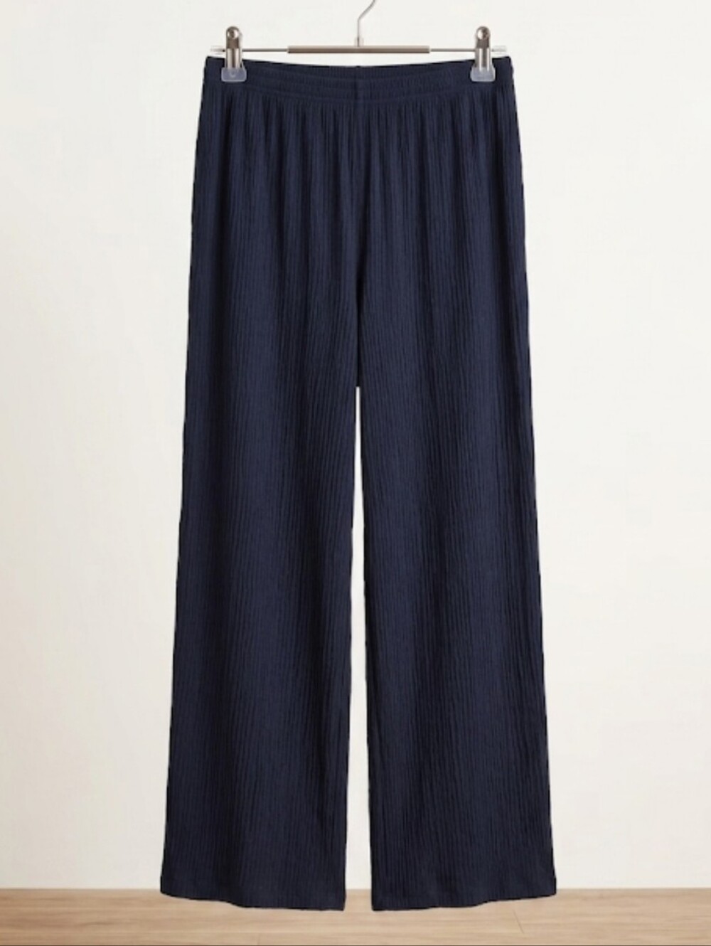 SOULVOR‎ Women's Casual Modal Ribbed Wide Leg Pants - Picture 3 of 12